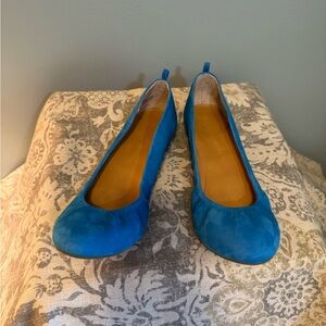 Audrey Brooke Vibrant Blue Flats